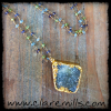 Stella Druzy on Multi-Gemstone Chain
