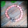 Holy Spirit Flying Dove on Cherry Quartz