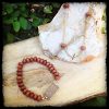 Druzy and Sandstone Bracelet