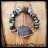 Druzy African Jasper Bracelet