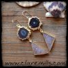 Stalactite & Druzy Dangle Earrings