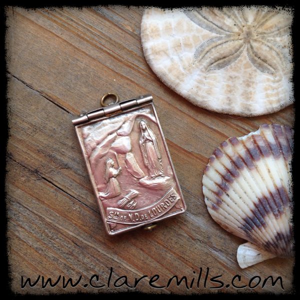 French Art Nouveau Locket -- Reserved for Tina Rose