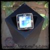 Square Rainbow Moonstone Ring