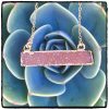 Rectangle Druzy Bar