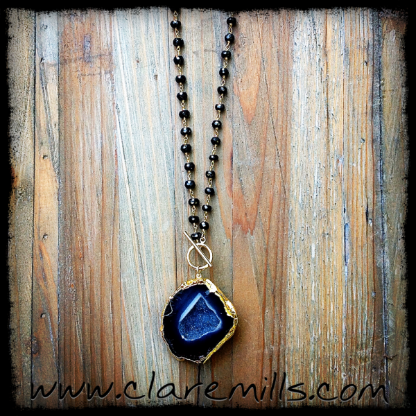 Abyss Geode Necklace
