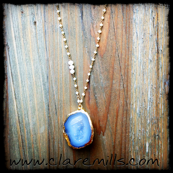 Eva Geode Necklace