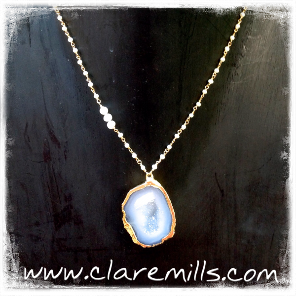 Eva Geode Necklace