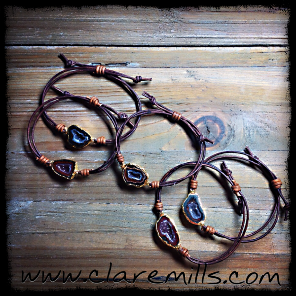 Geode on Leather V