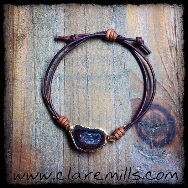 Geode on Leather V