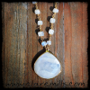 Moonstone Teardrop Necklace