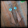 Cali II Chalcedony and Druzy Earrings