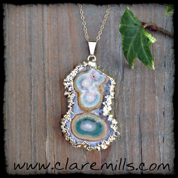 Stalactite on Delicate Gold Chain II