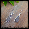 Charcoal Druzy Earrings