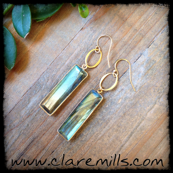 Lala Labradorite Earrings