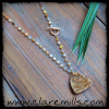 Druzy on Opal Chain