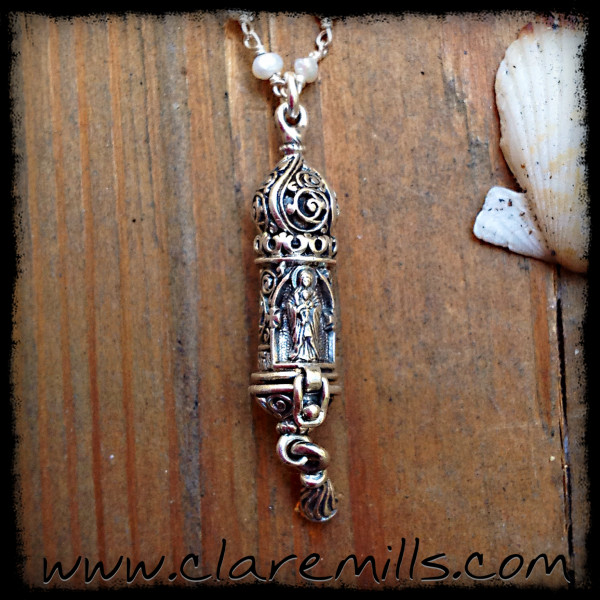 Greek Orthodox Pendant Ladanka - Mother of God