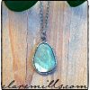 Champagne Diamond Labradorite Necklace II
