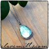 Champagne Diamond Labradorite Necklace II