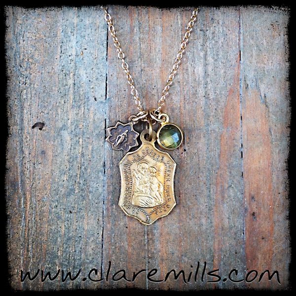 St. Joseph Pray For Us Necklace