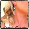 Moonstone and Blush Druzy Earrings