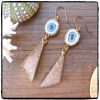 Stalactite & Druzy Dangle Earrings