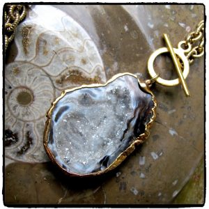 Agate Slice Necklace