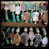 Druzy and Turquoise Bracelet - Reserved for Erika