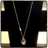 Long Blue Geode Necklace (Copy)