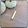 Rectangle Bar Necklace