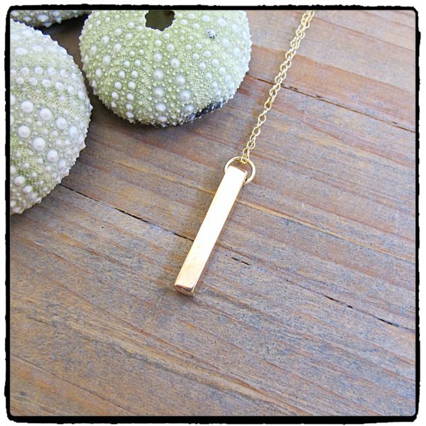 Rectangle Bar Necklace
