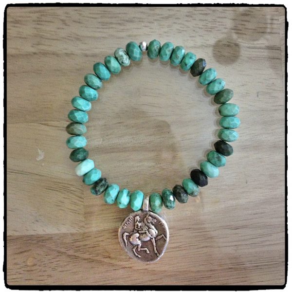 Roman Chrysoprase Bracelet
