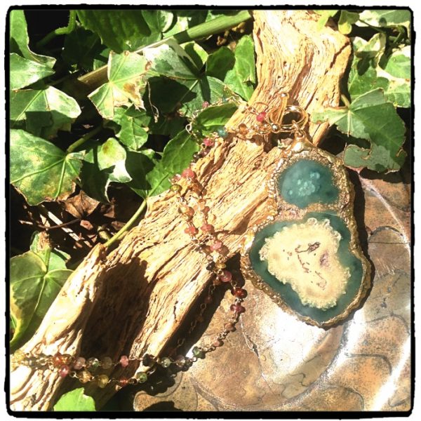 Stalactite Tourmaline Necklace