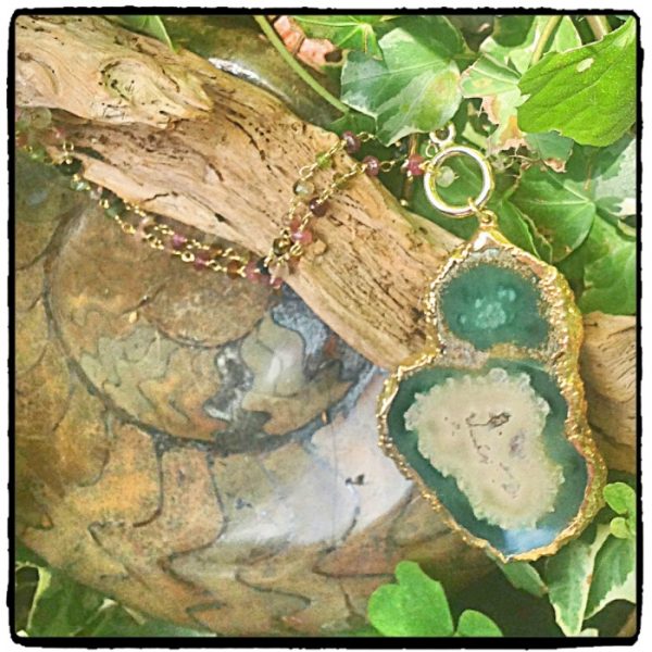 Stalactite Tourmaline Necklace