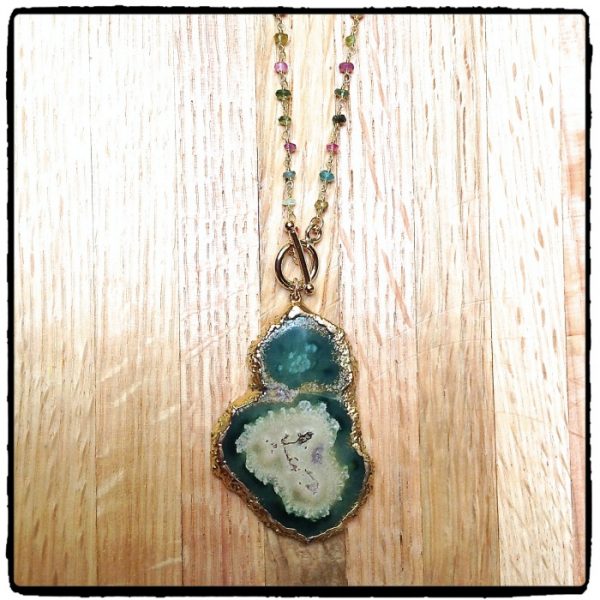 Stalactite Tourmaline Necklace
