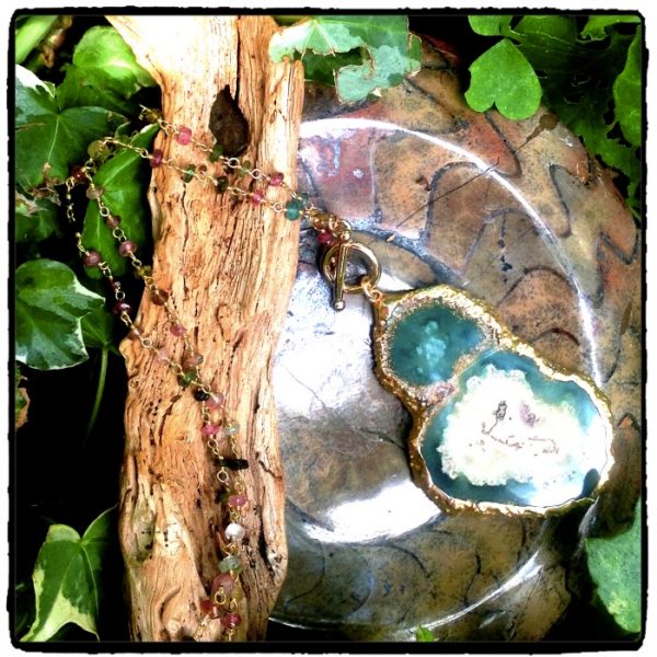 Stalactite Tourmaline Necklace