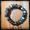 Faceted Labradorite Rondelle Bracelet
