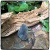 Blue Grey Druzy Ring