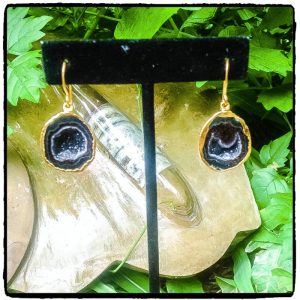 Siren Geode Earrings