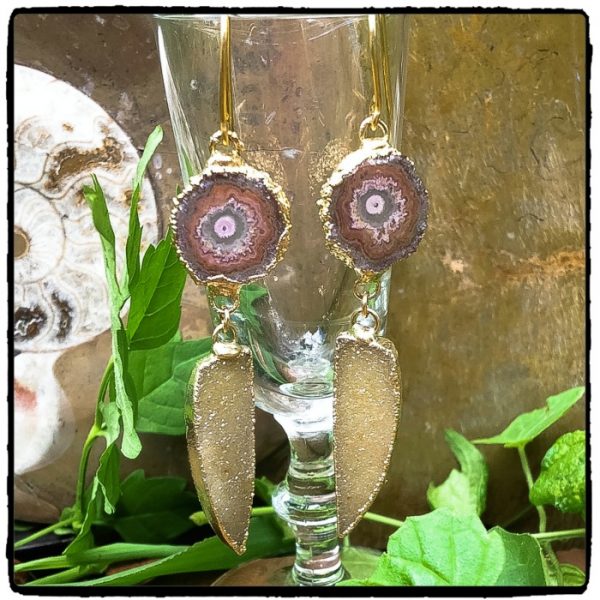 Stalactite Citrine Druzy