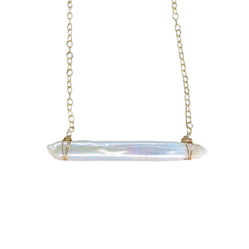 Pearl Bar Necklace