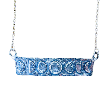 Moon Phases Bar Necklace
