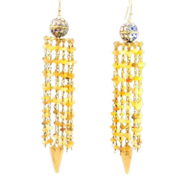 Opal Chandelier Earrings