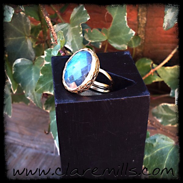 Faceted Bezel Lab Ring - Image 2