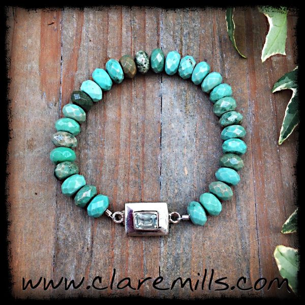 Reserved Jennifer Stimits - Chrysoprase with Aquamarine