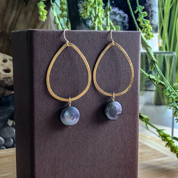 Gold Vermeil Pearl Earrings