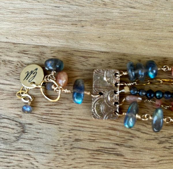 Labradorite & Sunstone Arm Candy - Image 3