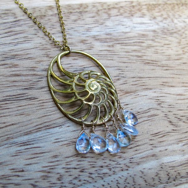Ammonite Moonstone Necklace - Image 2