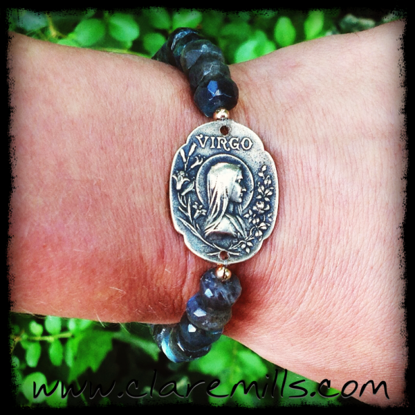 Our Lady of Lourdes & Labradorite Bracelet - Image 3