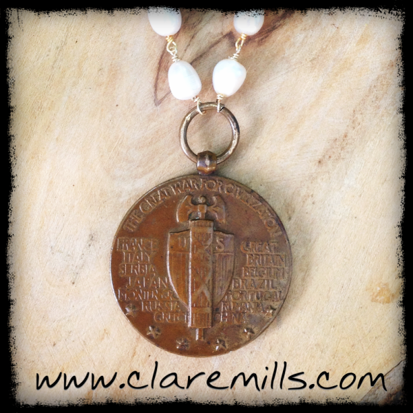 WWI U.S. Military VICTORY MEDAL - Image 3