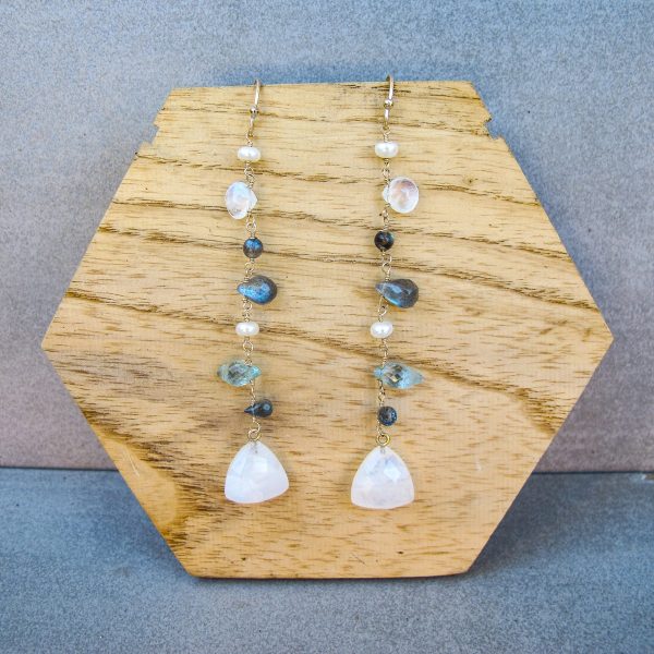 Moonlit Nights Cascading Earrings - Image 3